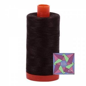 Aurifil Thread - Very Dark Bark - 1130