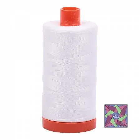 Aurifil Thread - Natural White - 2021