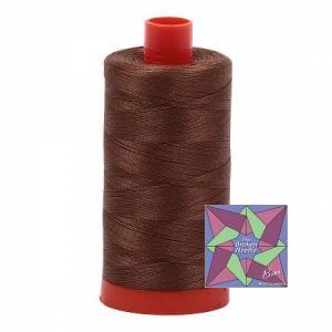 Aurifil Thread - Dark Antique Gold -2372