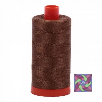 Aurifil Thread - Dark Antique Gold -2372