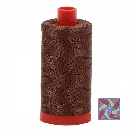 Aurifil Thread - Dark Antique Gold -2372