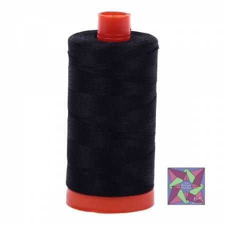 Aurifil Thread -Black - 2692