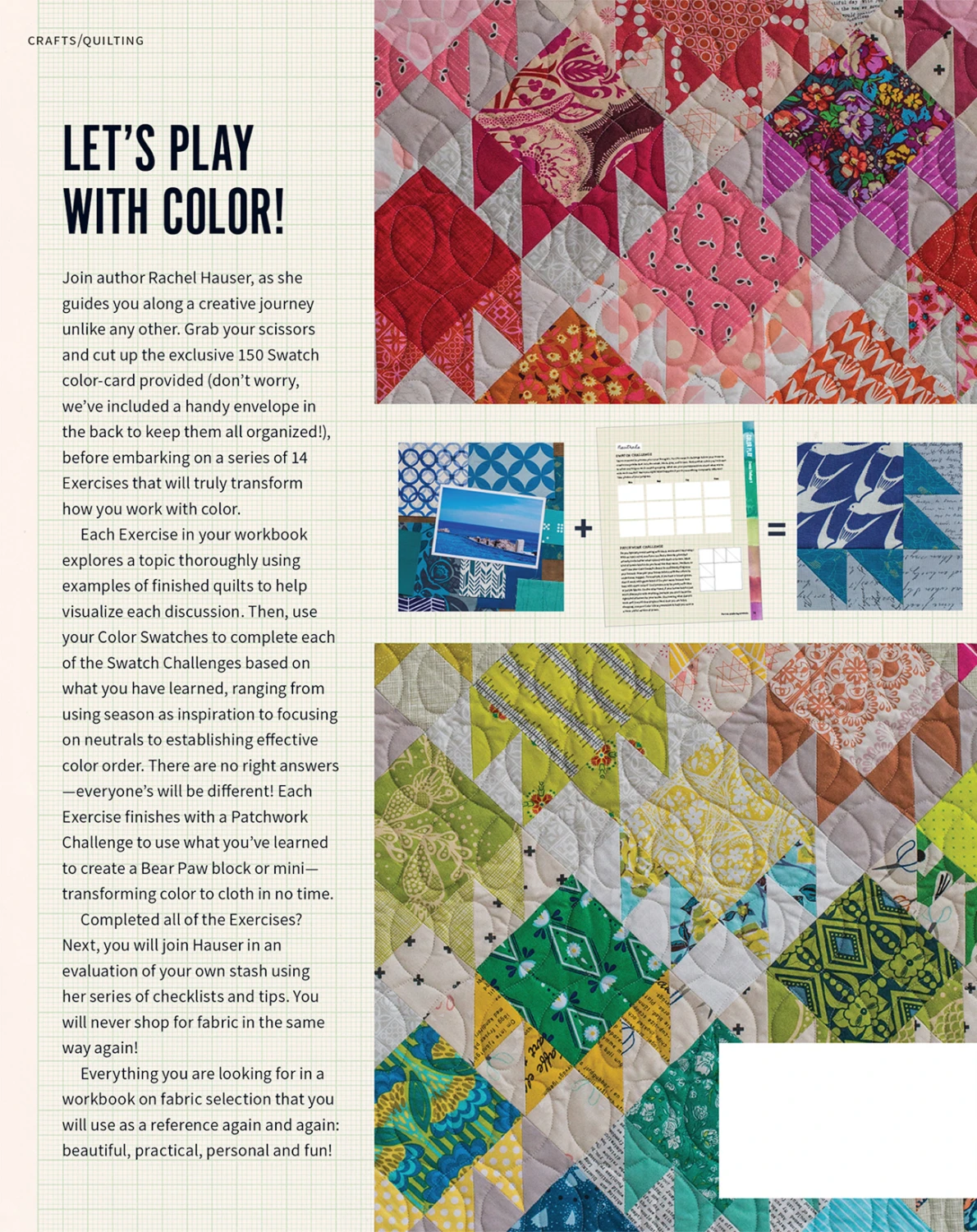 The Quilter's Field Guide To Color: A Hands On Workbook for Mastering Fabric - Image 3