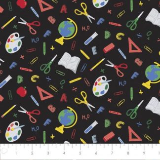 Camelot Fabrics - Teachers Rule - Back to School