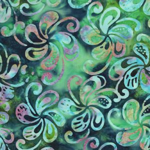 Bali - Petal Play - Spinning Petals - Teal Jade Multi - 9163-42