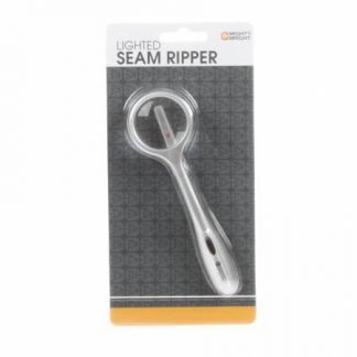 LED Lighted Seam Ripper with Magnifier Silver # 88512