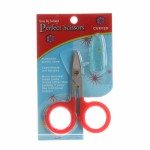 Perfect Scissors Curved Karen Kay Buckley 3-3/4inch Red # KKBPSC