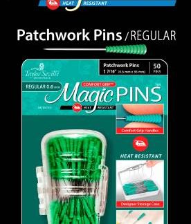 Magic Pins Patchwork Regular 50pc
