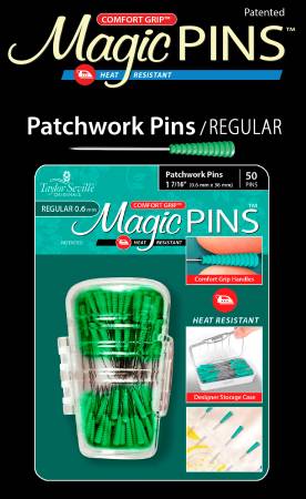 Magic Pins Patchwork Regular 50pc