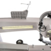 Janome Quilt Maker Pro 20 pinpoint needle laser guide alignment and high-speed rotary hook serving Clayton, Garner, and Angier, NC.