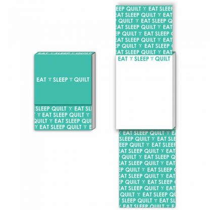 Eat sleep quilt note pad