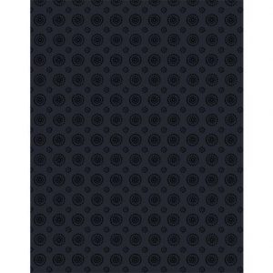 Essentials After Midnight - Black on Black Concentric Circles