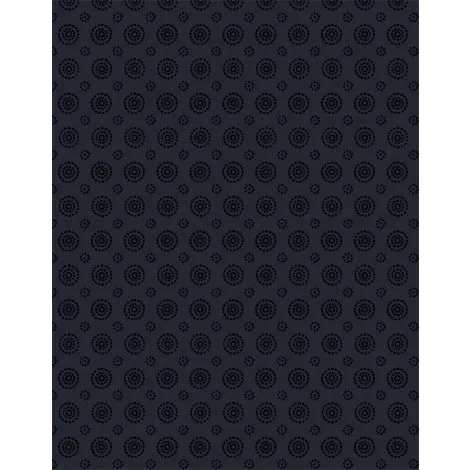 Essentials After Midnight - Black on Black Concentric Circles