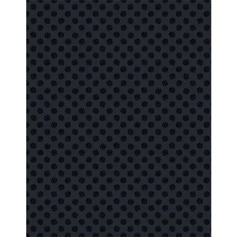 Essentials After Midnight - Black on Black Lined Dots