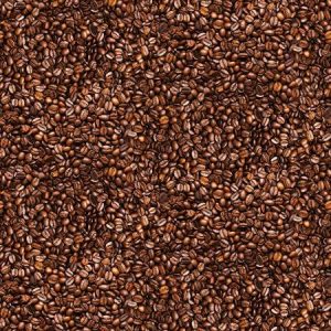 Brown Packed Coffee Beans by Timeless Treasures
