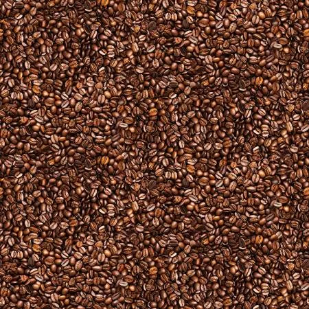 Brown Packed Coffee Beans by Timeless Treasures - Image 1