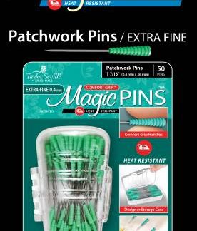Magic Pins Patchwork Extra Fine 50pc