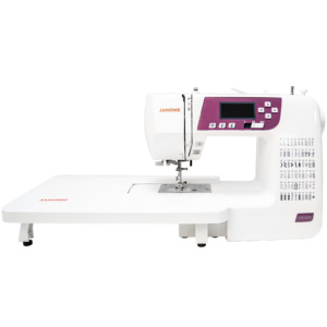 Janome 3160QDC-G full-featured computerized sewing and quilting machine on display at The Broken Needle in Bunn, NC.