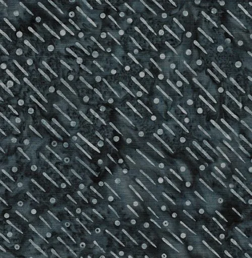 Island Batik - Sleet - Charcoal