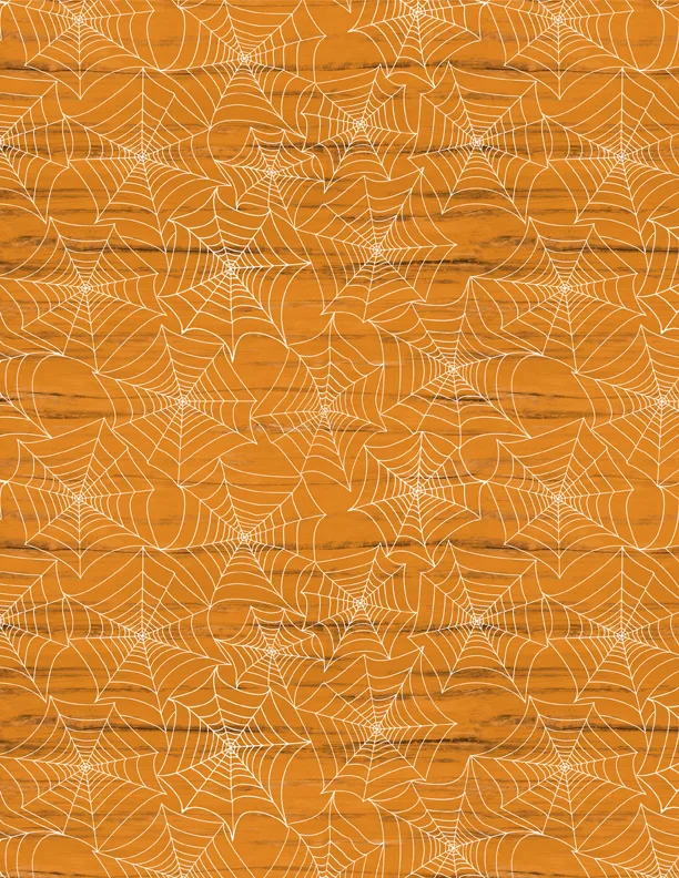 Gnome-ster Mash - Orange Spider Webs