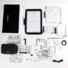 Janome CM17 standard accessories group including 5 specialized hoops and artistic digitizer software available for Southern VA.
