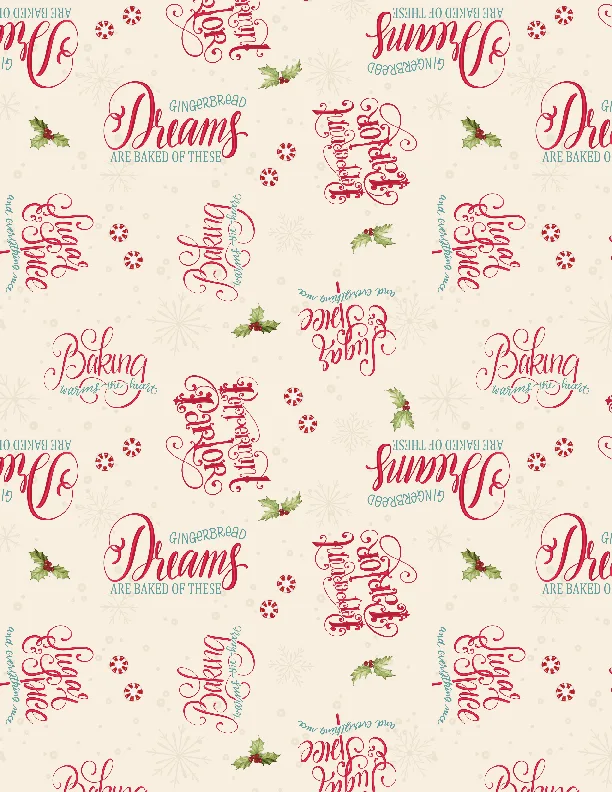 Peppermint Parlor - Word Toss Cream 27638-237