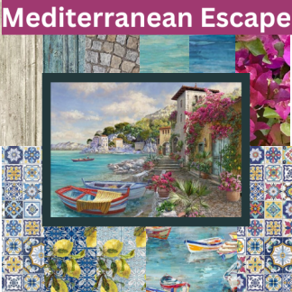Mediterranean Escape - by Hoffman Fabrics