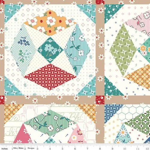 Bee Vintage by Lori Holt - Cheater Print