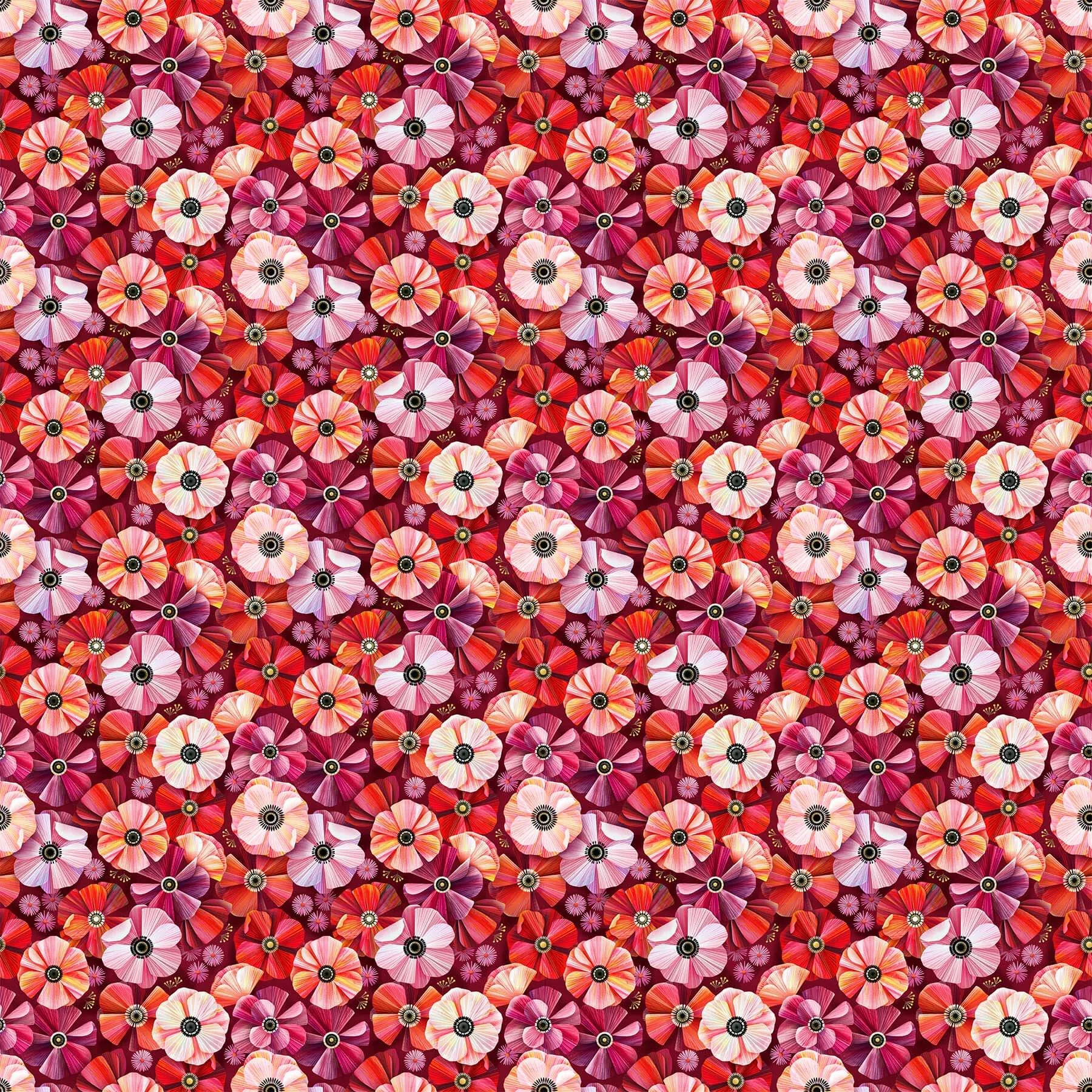 Sunday by Laura C. Moyer - D90630-26 Red Poppies