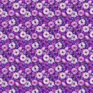 Sunday by Laura C. Moyer - 90630-82 Purple Poppies