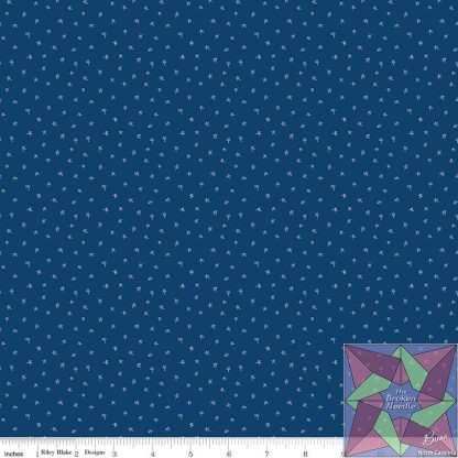 Pets Stars- Navy by Lori Whitlock for Riley Blake Designs