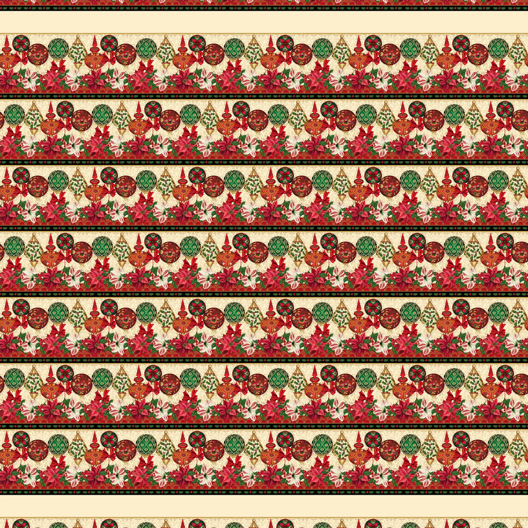 All Spruced up by Satin Moon Designs - 2767-41 Border Stripe