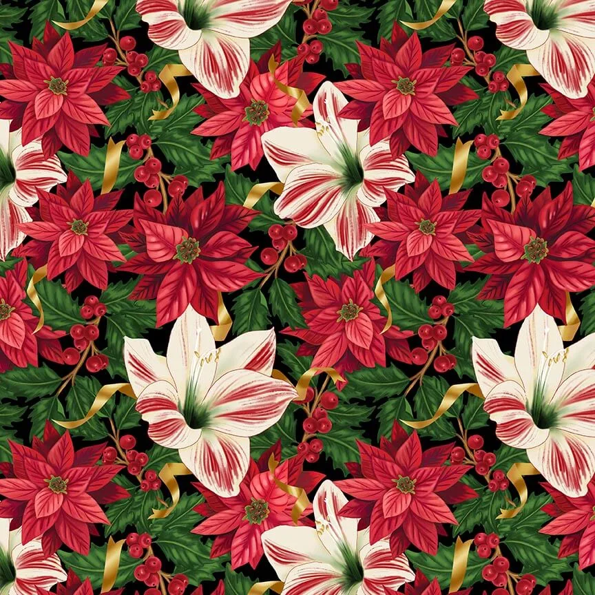 All Spruced up by Satin Moon Designs - 2771-88 Christmas Floral