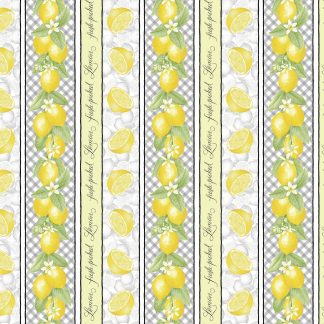 Fresh Picked Lemons by Jane Shasky Borderstripe - 598-36