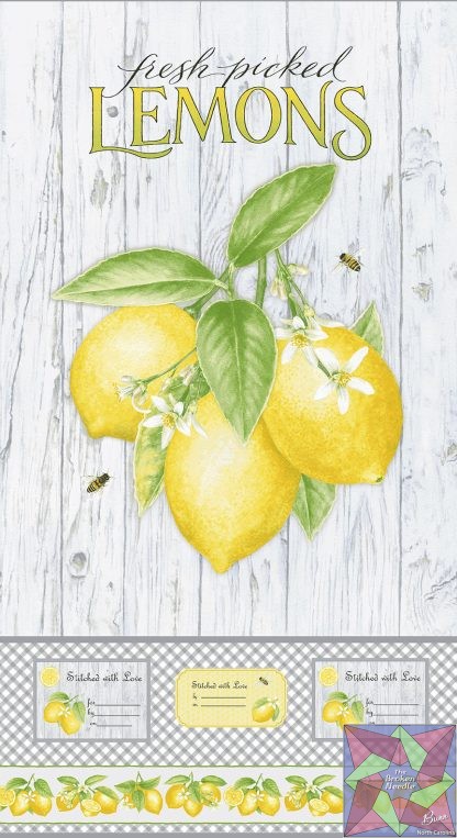 Fresh Picked Lemons by Jane Shasky Panel 24In x 44In