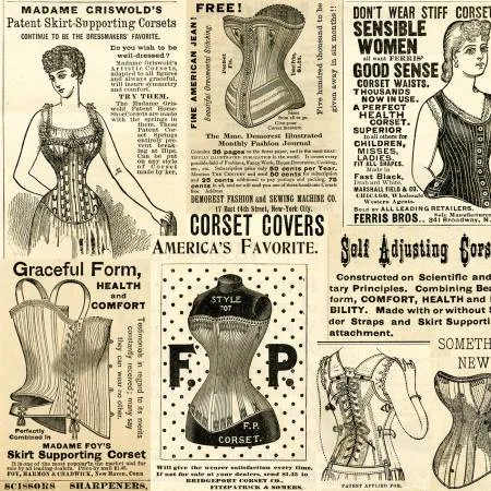 Sew Journal by J. Wecker Frisch - C13889R-Corset Ads