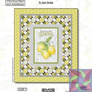 Fresh Picked Lemons Quilt Pattern
