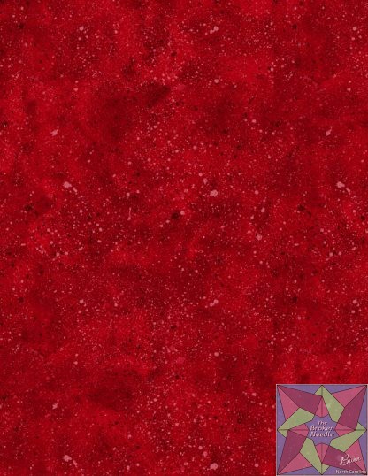 Splatter Texture 108" Red