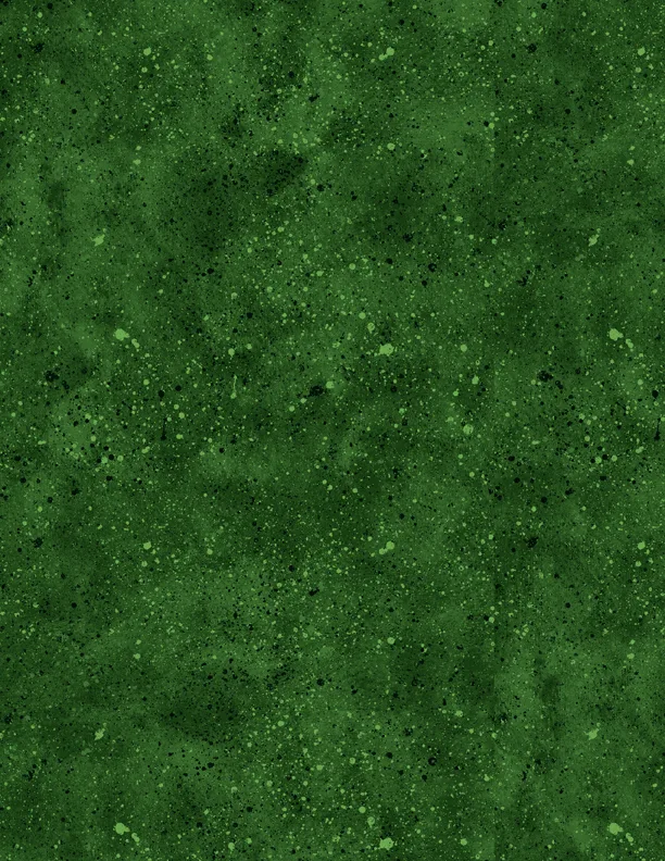 Splatter Texture 108" Green