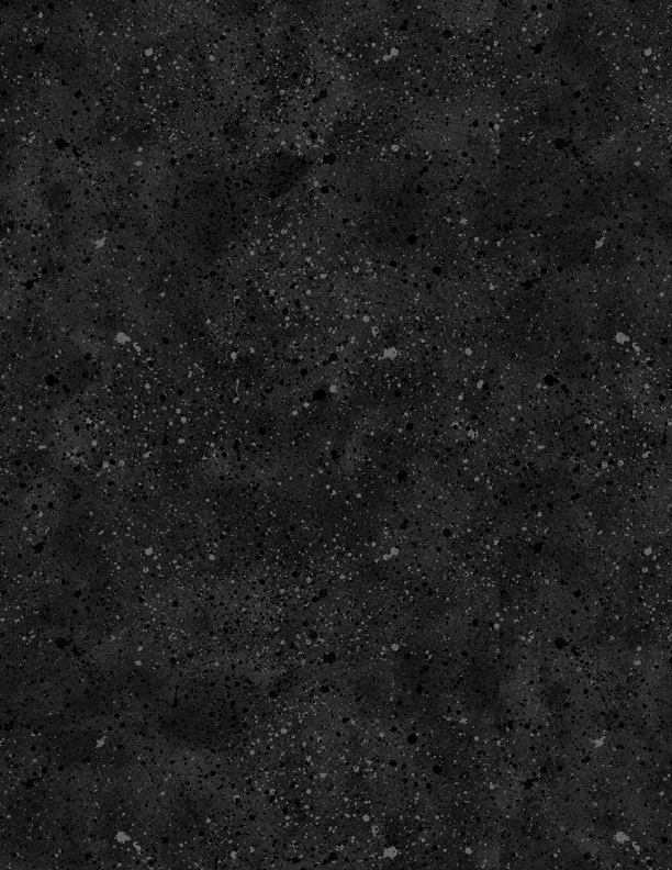 Splatter Texture 108" Black