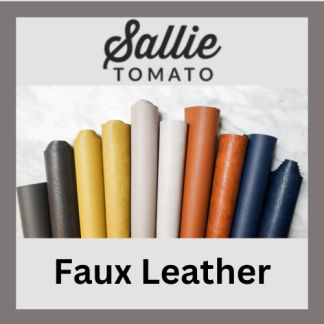 Faux Leather by Sallie Tomato