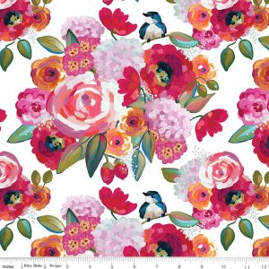 Poppies & Plums by Lila Tueller - Main -White