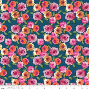 Poppies & Plumes by Lila Tueller - Floral -Oxford