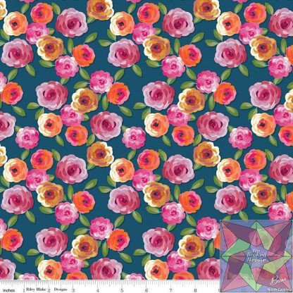 Poppies & Plumes by Lila Tueller - Floral -Oxford