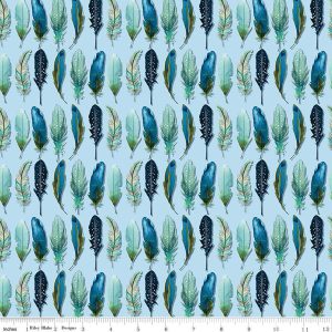 Poppies & Plumes by Lila Tueller - Feathers-Powder