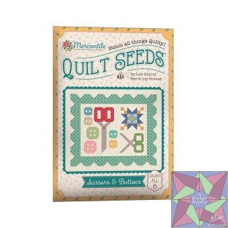Lori Holt Mercantile Quilt Seeds™ Pattern Scissors & Buttons