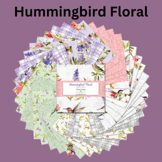 Hummingbird Floral by Susan Winget