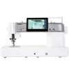 Janome Continental M17 and M8 Professional sewing machines on display in the showroom of The Broken Needle in Bunn, NC.