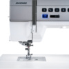 Janome Horizon MC9480QCP standard quilting accessory box and 1/4-inch seam foot O layout near Raleigh, NC.