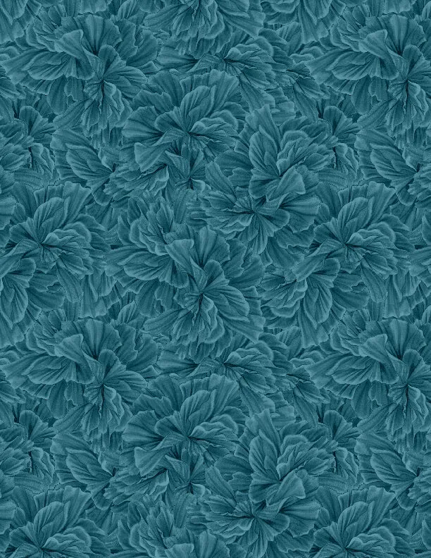 Midnight Garden by Danielle Leone -Petal Texture Teal